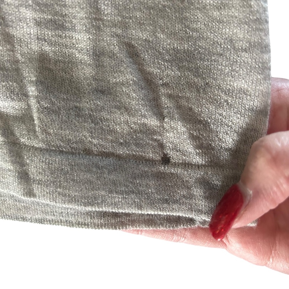 SABLYN Nina Midi Skirt Gray Small 100% Cashmere Size Small - Picture 13 of 16